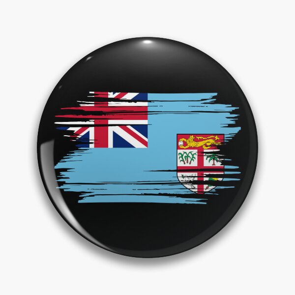 Item preview, Distressed Fiji Flag FJ designed and sold by shitpostee.