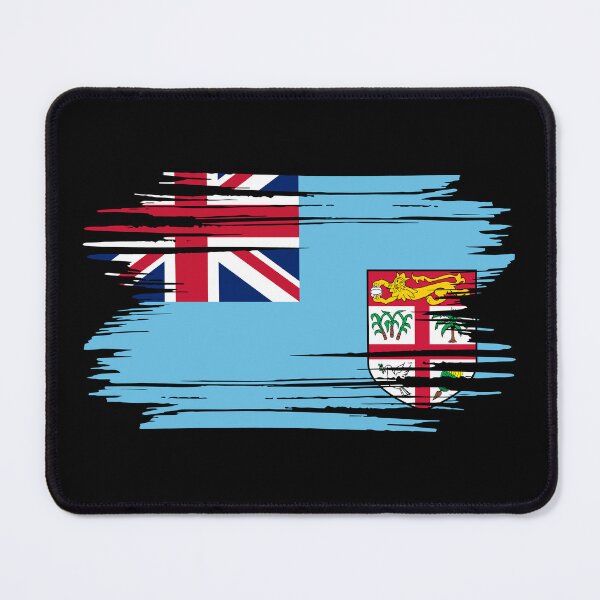 Item preview, Distressed Fiji Flag FJ designed and sold by shitpostee.