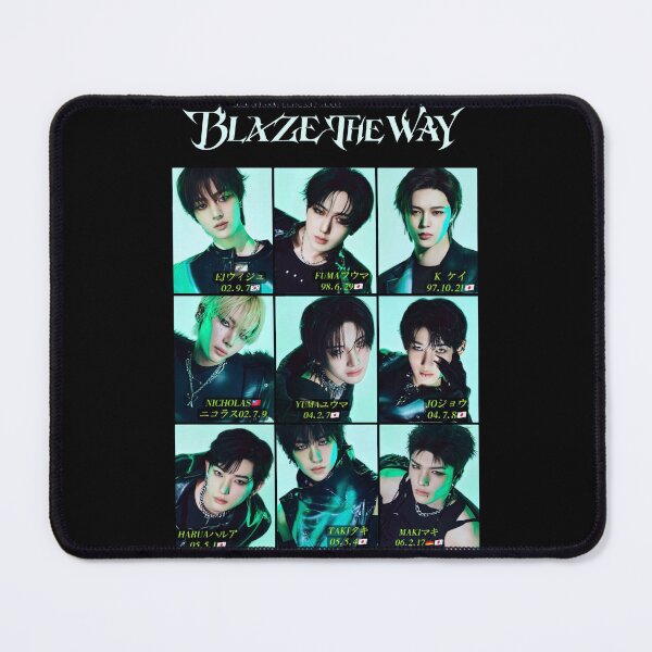 Item preview, &TEAM Blaze The Way 2026 Member Poster designed and sold by moamaxshop.