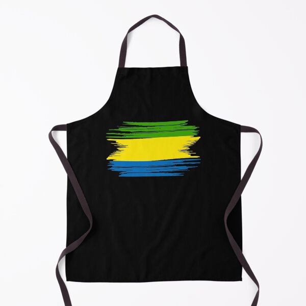 Item preview, Distressed Gabon Flag GA designed and sold by shitpostee.