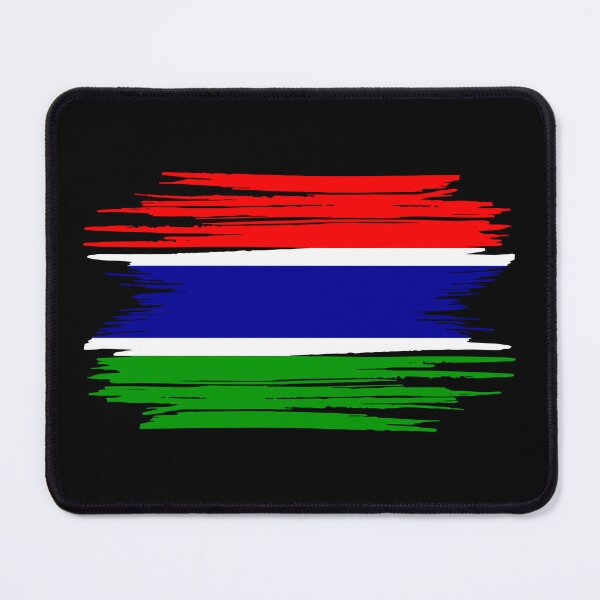 Item preview, Distressed Gambia Flag GM designed and sold by shitpostee.