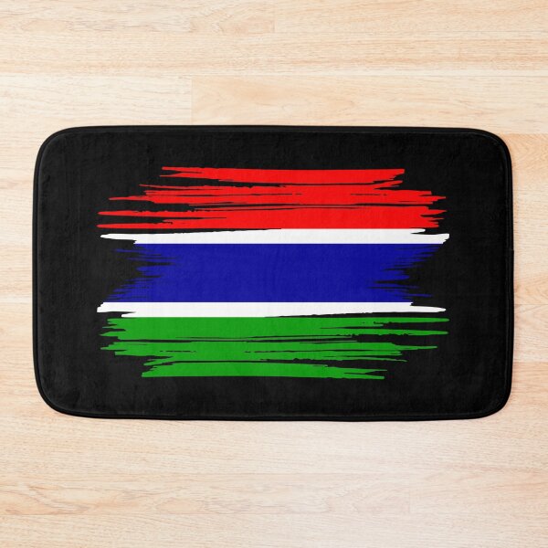 Item preview, Distressed Gambia Flag GM designed and sold by shitpostee.
