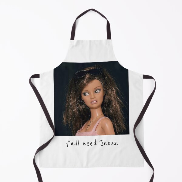 Item preview, Y'all Need Jesus Sarcastic Doll Meme designed and sold by PontiaGudam.