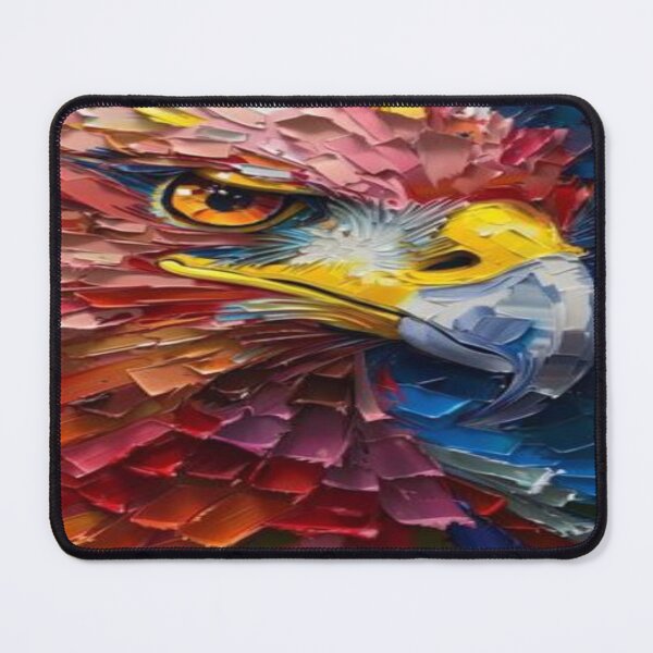 Item preview, Abstract Colorful Bald Eagle designed and sold by DiligentCreations.
