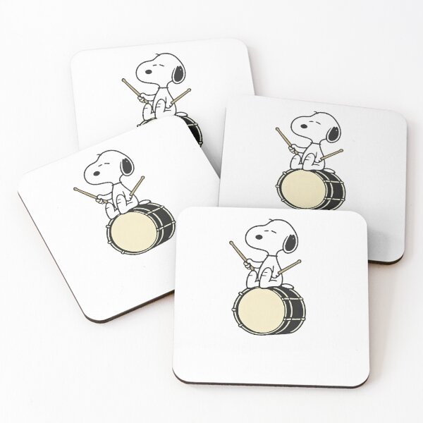 Item preview, Beagle Drummer Wonderwall Vibes designed and sold by PaulaWo.