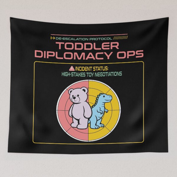 Item preview, Toddler Diplomacy Ops Funny Preschool Teacher Gift designed and sold by Wintorque.