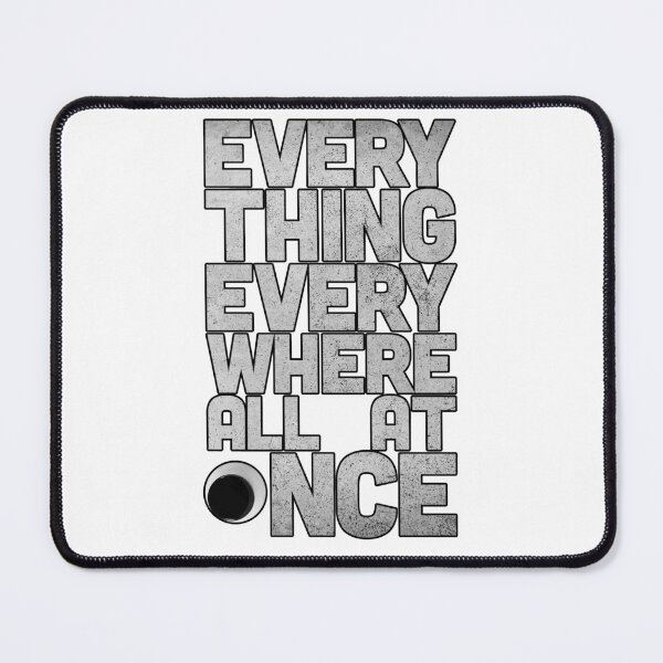 Item preview, Everything Everywhere All At Once Text Logo (Googly Eye) designed and sold by Fire TheMann.