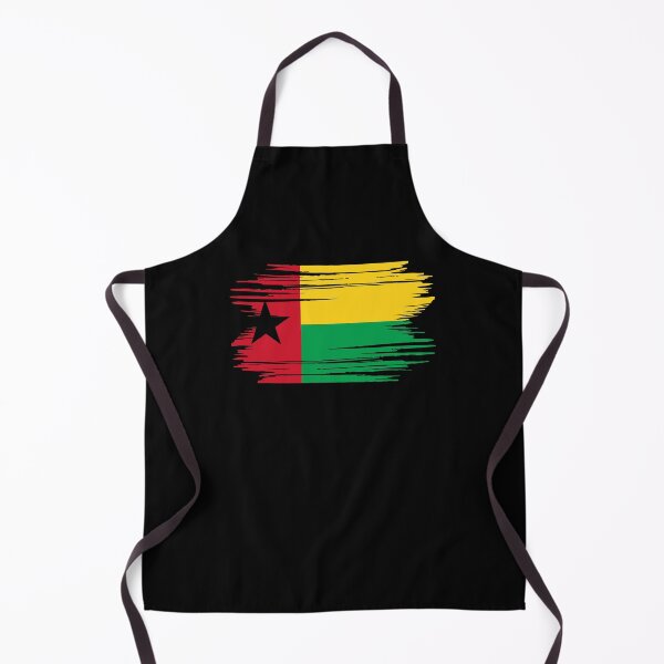 Item preview, Distressed Guinea-Bissau Flag GW designed and sold by shitpostee.
