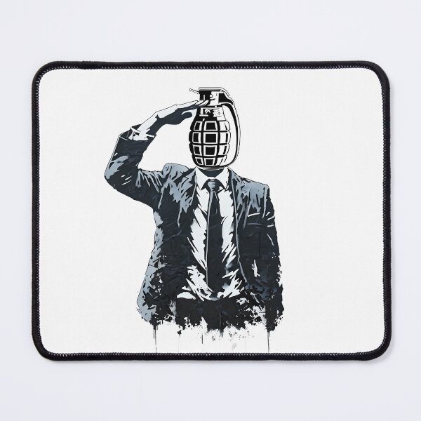 Item preview, Explosive Salute Graffiti-Style Grenade Head designed and sold by theThreadzone.