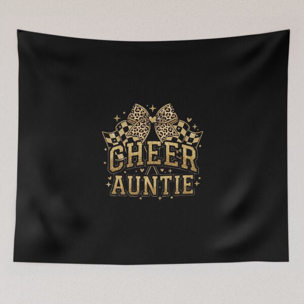 Item preview, Cheer Auntie Cheerleading designed and sold by dudelinart.
