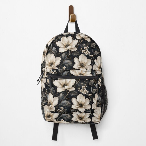 Item preview, Black White Flower Pattern Spring Aesthetic Marguerite Blasingame Season designed and sold by SMARTKIT  DESIGNAGENCY.