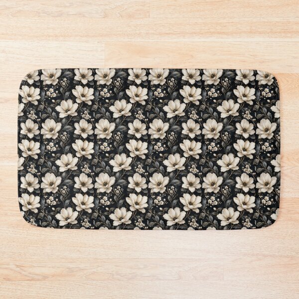 Item preview, Black White Flower Pattern Spring Aesthetic Marguerite Blasingame Season designed and sold by SMARTKIT  DESIGNAGENCY.