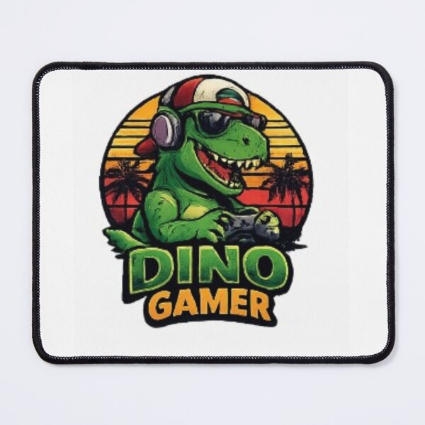 Item preview, Dino Gamer – Funny Retro Dinosaur Gaming Design | Cool T-Rex Gamer Gift designed and sold by ser-Ile.