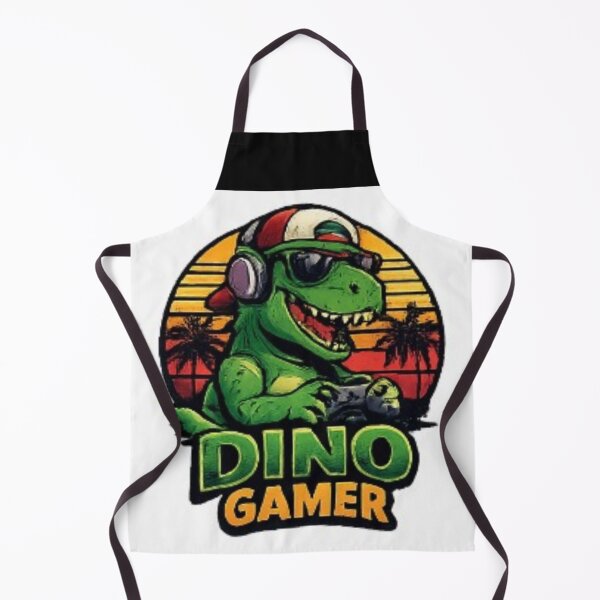 Item preview, Dino Gamer – Funny Retro Dinosaur Gaming Design | Cool T-Rex Gamer Gift designed and sold by ser-Ile.