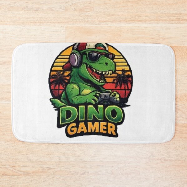 Item preview, Dino Gamer – Funny Retro Dinosaur Gaming Design | Cool T-Rex Gamer Gift designed and sold by ser-Ile.