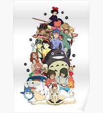 Studio Ghibil Poster
