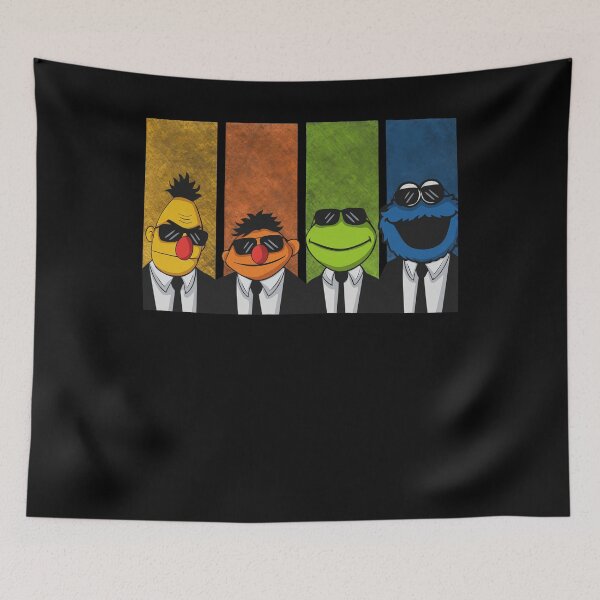 Item preview, Agents of Felt Color Block Character Squad designed and sold by FonoisRobinson.