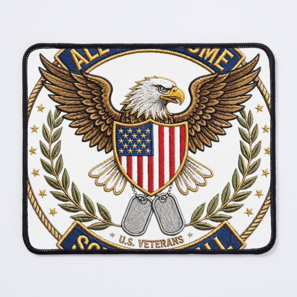 Item preview, Veteran Shirt — All Gave Some, Some Gave All | American Flag Eagle T-Shirt designed and sold by Donartpictures.