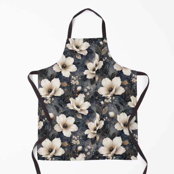 Item preview, Black White Flower Pattern Spring Aesthetic Marguerite Blasingame Season designed and sold by SMARTKIT DESIGNAGENCY.