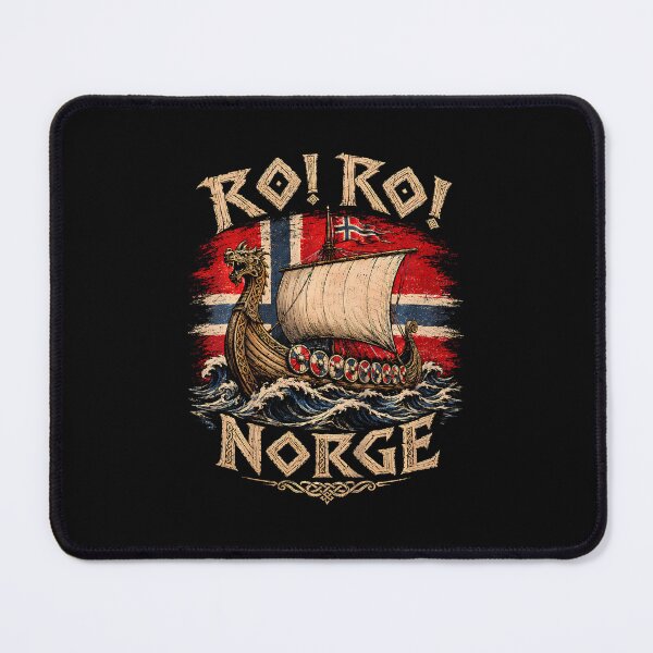 Item preview, Ro Ro Norge Viking Longship Norway Flag Scandinavian designed and sold by Mdcazeem.