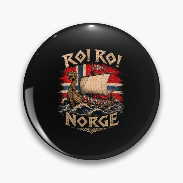Item preview, Ro Ro Norge Viking Longship Norway Flag Scandinavian designed and sold by Mdcazeem.