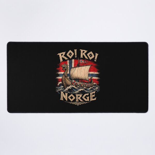 Item preview, Ro Ro Norge Viking Longship Norway Flag Scandinavian designed and sold by Mdcazeem.