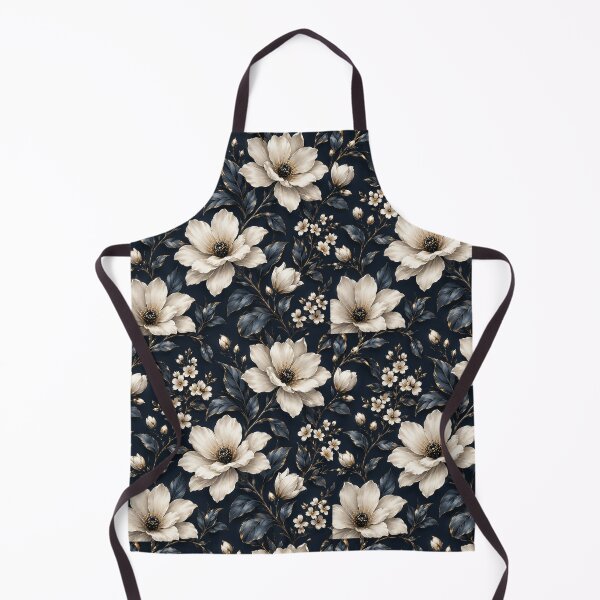 Item preview, Black White Flower Pattern Spring Aesthetic Marguerite Blasingame Season designed and sold by SMARTKIT DESIGNAGENCY.