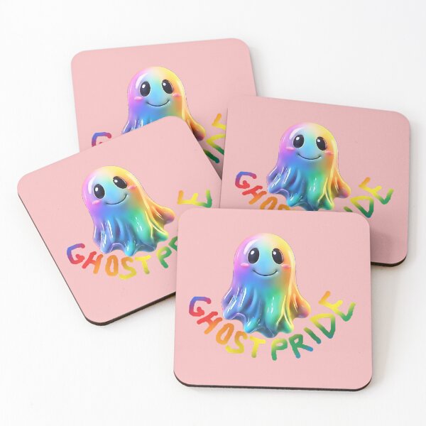 Item preview, Rainbow "GOST PRIDE" Cute LGBTQ+ Spirit - Coming Out Ghost Art designed and sold by ToxicInkArt.