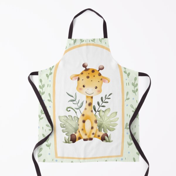 Item preview,  Cute Giraffe in Leafy Green Frame designed and sold by TeeGeeTees.