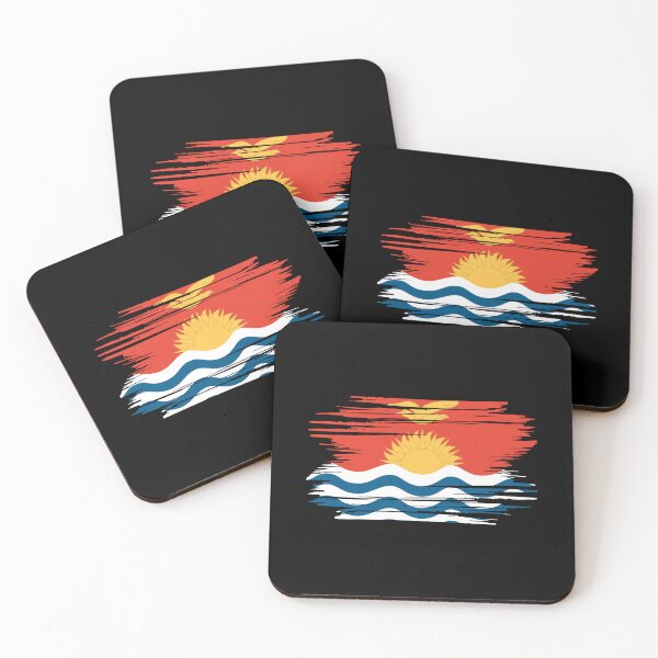 Item preview, Distressed Kiribati Flag KI designed and sold by shitpostee.