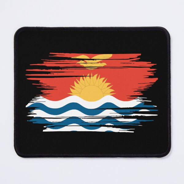 Item preview, Distressed Kiribati Flag KI designed and sold by shitpostee.