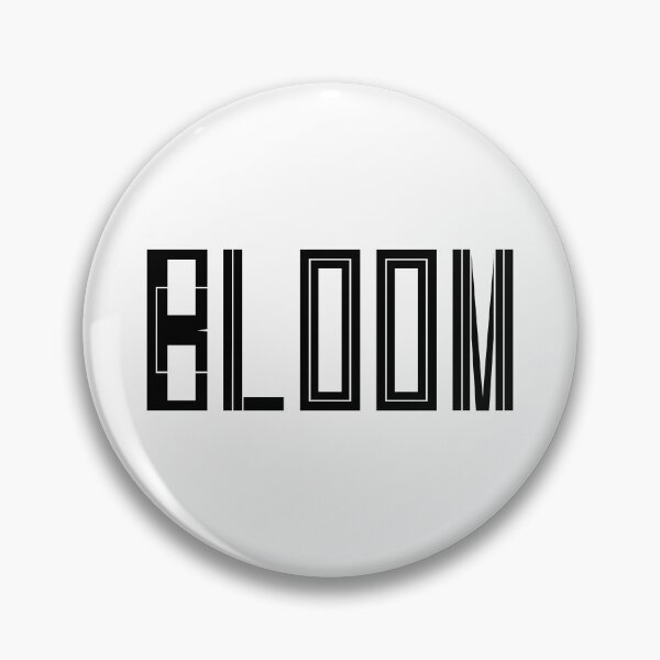 Item preview, Bloom Typography Design – Bold Modern Minimal Lettering designed and sold by nimoxi.