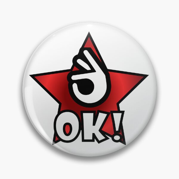 Item preview, Ok on red star designed and sold by MikkySketch.