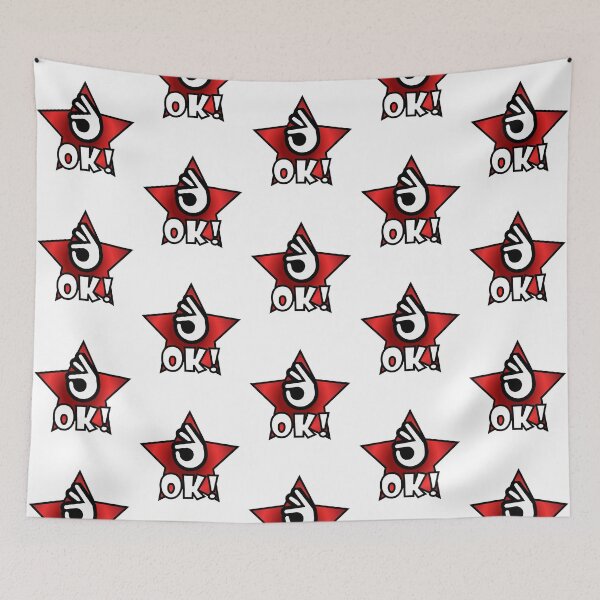 Item preview, Ok on red star designed and sold by MikkySketch.
