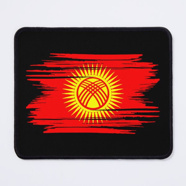 Item preview, Distressed Kyrgyzstan Flag KG designed and sold by shitpostee.