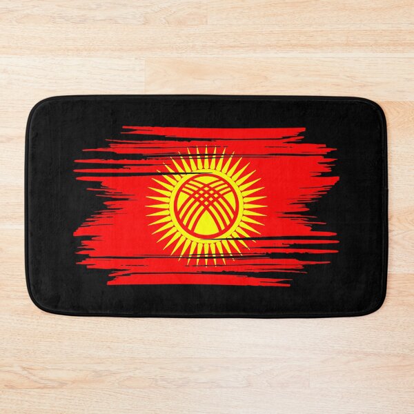 Item preview, Distressed Kyrgyzstan Flag KG designed and sold by shitpostee.