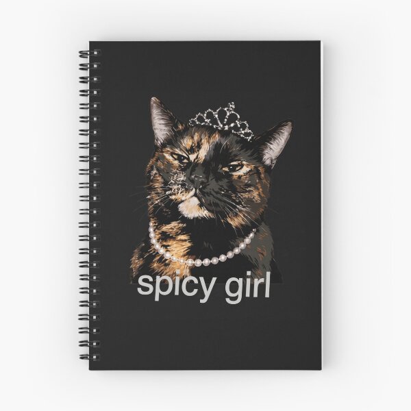 Item preview, Retro Spicy Girl Tortie Cat Art designed and sold by HilllJaleel.
