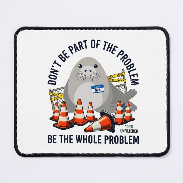 Item preview, Neil The Seal Whole Problem designed and sold by OrlimarHIpo.