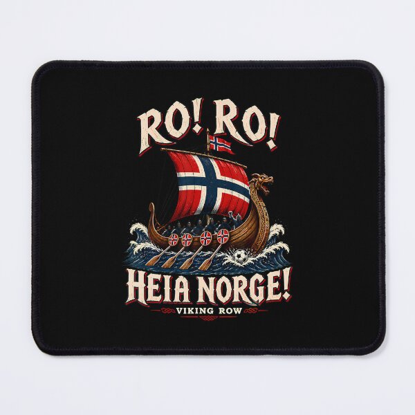 Item preview, Ro Ro Heia Norge Viking Row Norwegian Soccer Fan designed and sold by Mdcazeem.