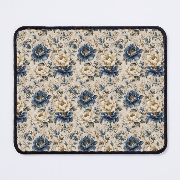 Item preview, Blue White Flower Pattern Spring Aesthetic Marguerite Blasingame Season designed and sold by SMARTKIT  DESIGNAGENCY.