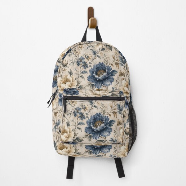 Item preview, Blue White Flower Pattern Spring Aesthetic Marguerite Blasingame Season designed and sold by SMARTKIT  DESIGNAGENCY.