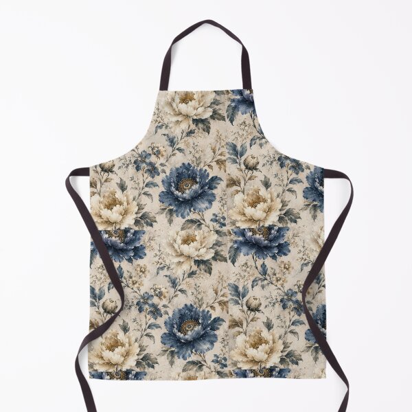 Item preview, Blue White Flower Pattern Spring Aesthetic Marguerite Blasingame Season designed and sold by SMARTKIT DESIGNAGENCY.