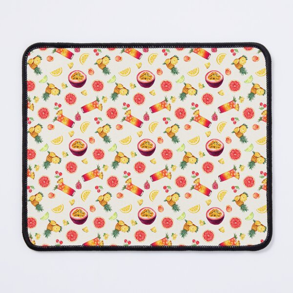 Item preview, Watercolor Summer Tropical Fruit Cocktail Pattern designed and sold by Chromaovo.