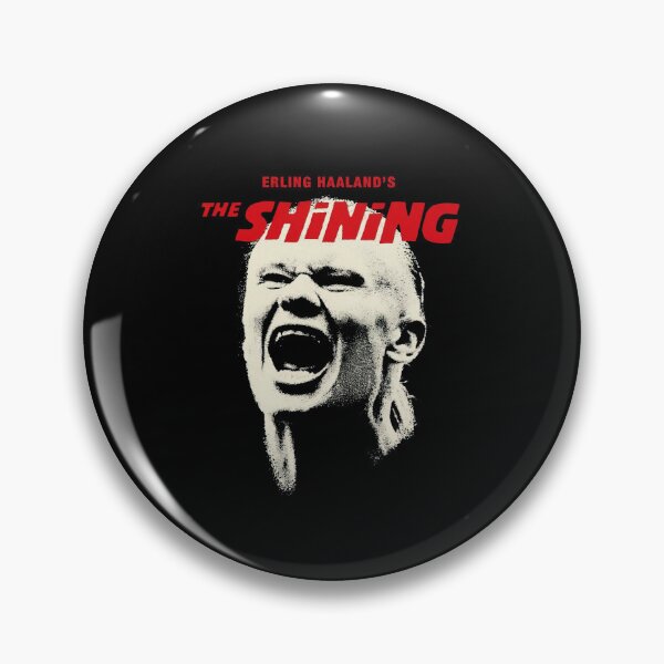 Item preview, Haaland The Shining Football Soccer Scream designed and sold by tuyetnhung98.