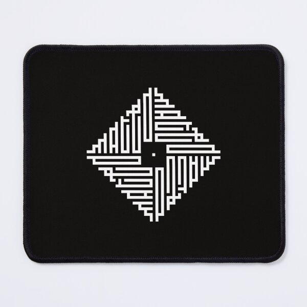 Item preview, MATEO | White | Modern Geometric Kufi Calligraphy | From Name to Art designed and sold by FOR YOUR NAME.