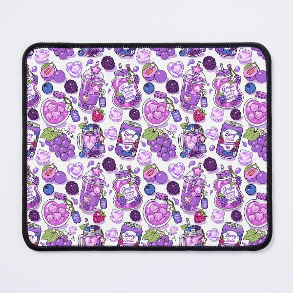 Item preview, Purple Drink Party Seamless  designed and sold by KJackArtwork.