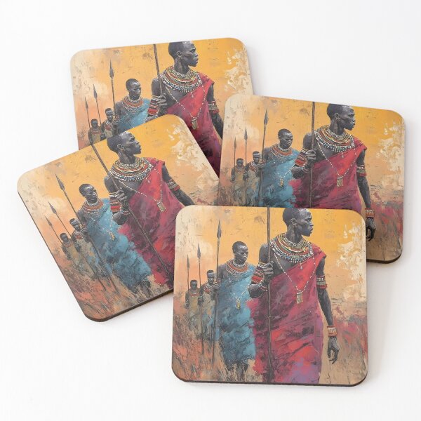 Item preview, Maasai warriors  designed and sold by Joshuasanga76a.