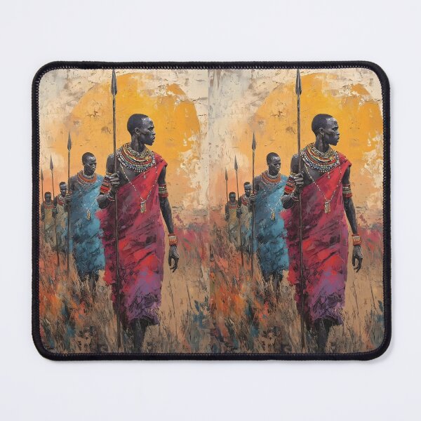 Item preview, Maasai warriors designed and sold by Joshuasanga76a.