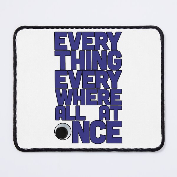 Item preview, Everything Everywhere All At Once Text Logo (Googly Eye) designed and sold by Fire TheMann.
