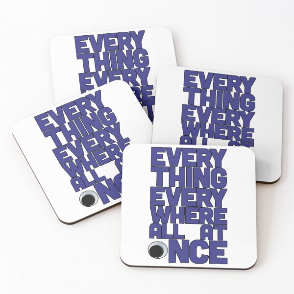 Item preview, Everything Everywhere All At Once Text Logo (Googly Eye) designed and sold by Fire TheMann.